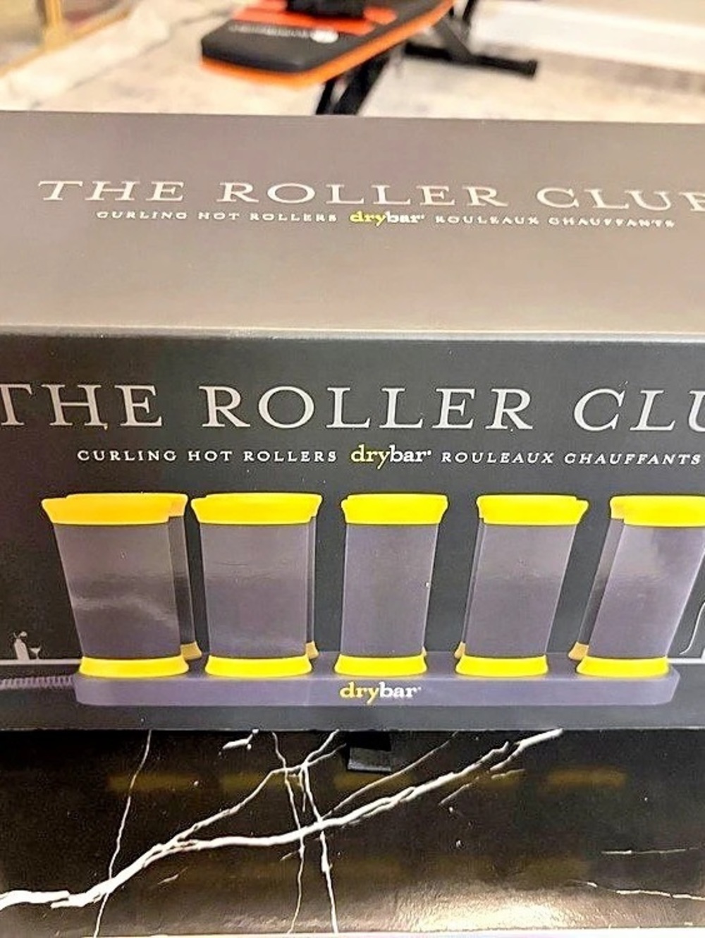 BRAND NEW! Drybar The Roller Club Curling Hot Rollers Black & Yellow - Picture 2 of 7